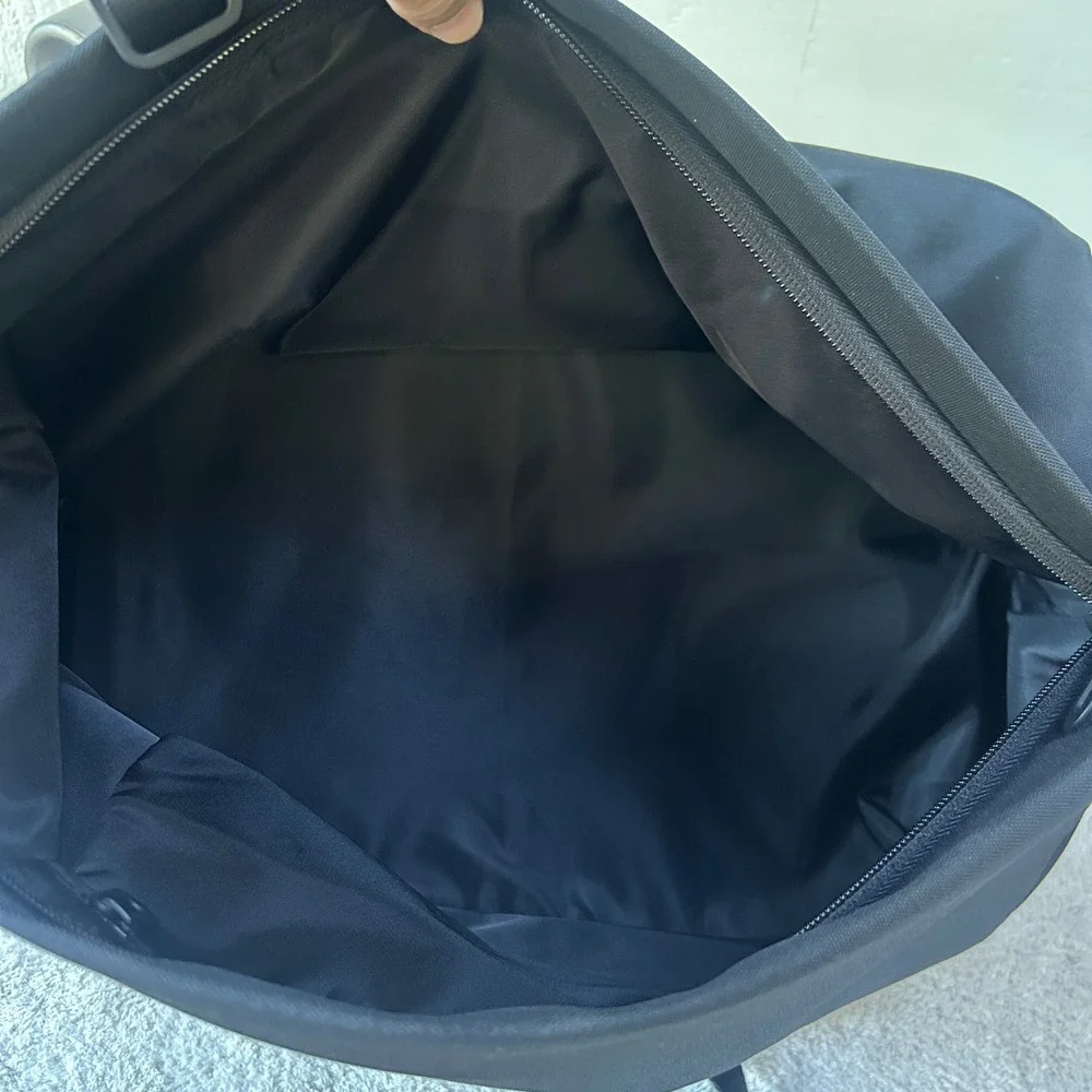 Cote&Ciel Isar Small Ecoyarn Backpack Black 13 Inch Laptop Bag 28470 NWT